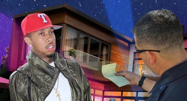 Tyga fined for hosting wild home parties