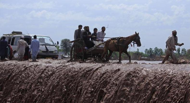 At least 55 killed in flash floods in northern Pakistan