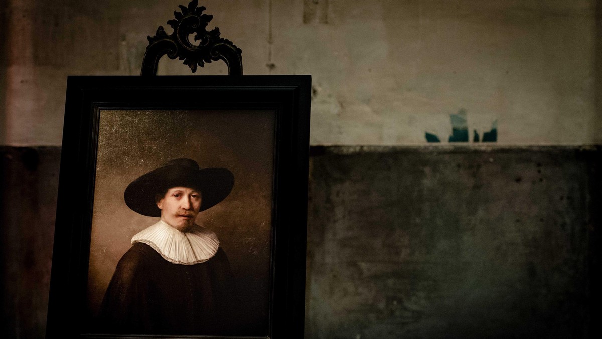 Unveiling of The Next Rembrandt painting in Amsterdam