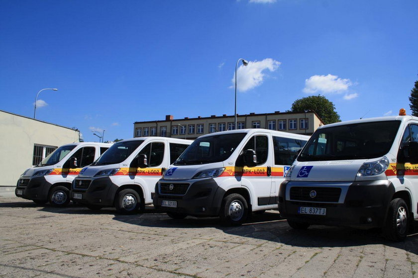 MPK Łódź kupiło pięć nowych wozów do transportu niepełnosprawnych