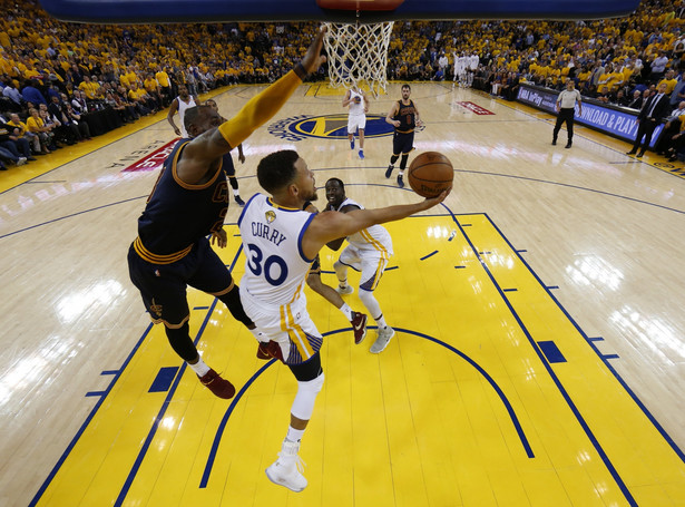 Liga NBA: Golden State Warriors lepsi od Cleveland Cavaliers w pierwszym mecz finału