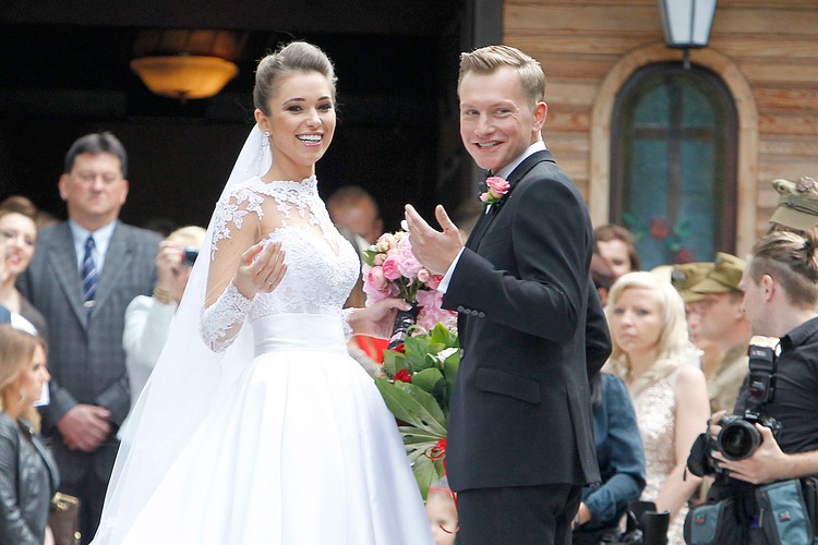 Ślub Kuby Wesołowskiego i Agnieszki Szczurek