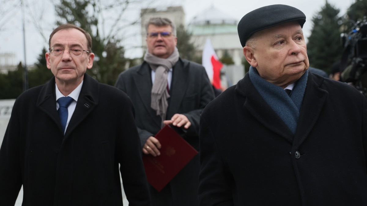 Mariusz Kamiński, Maciej Wąsik i Jarosław Kaczyński