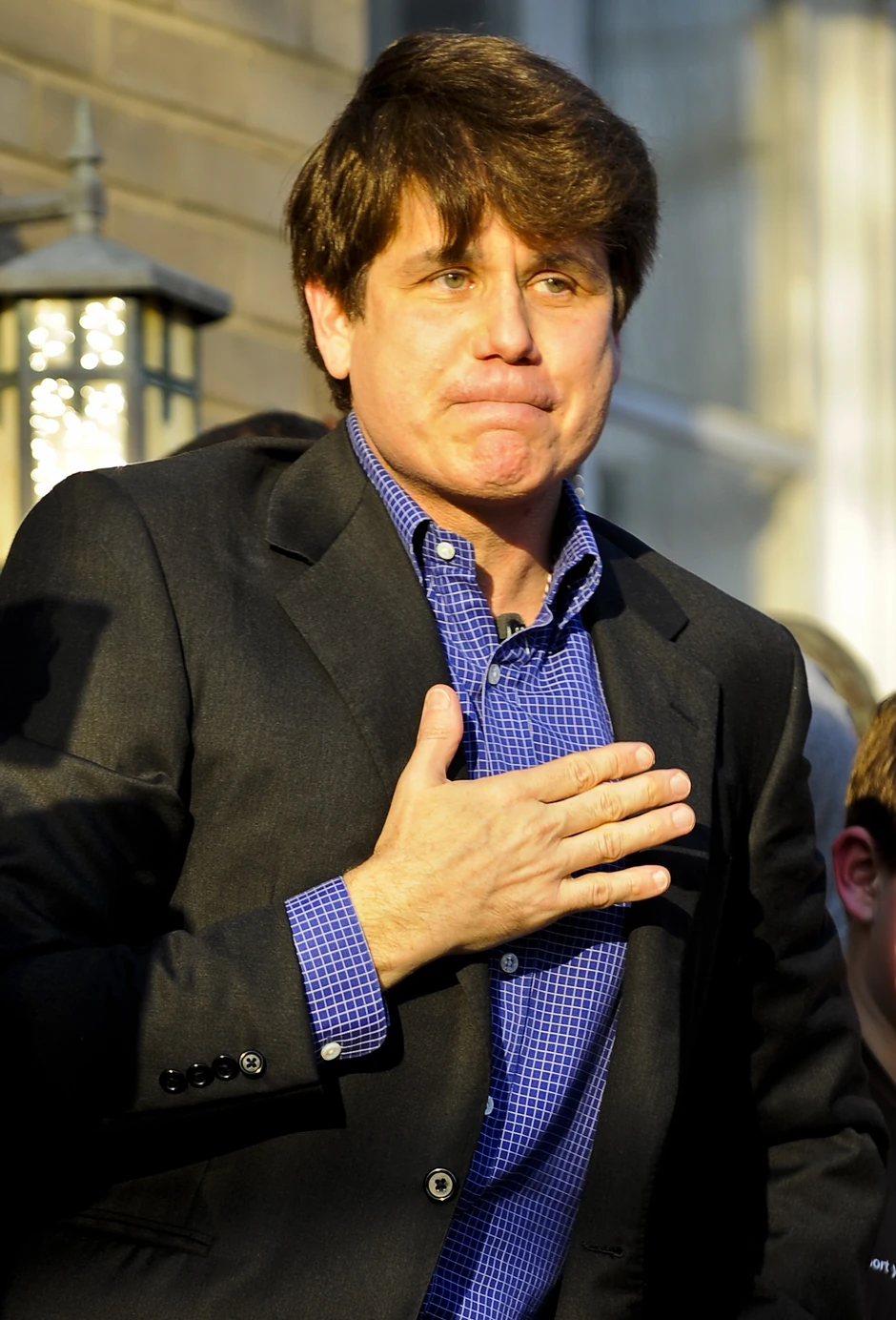 Rod Blagojević pre odlaska u zatvor