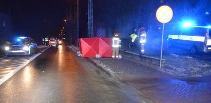Tragiczny wypadek drogowy w Rypinie. Kierowca potrącił pieszego