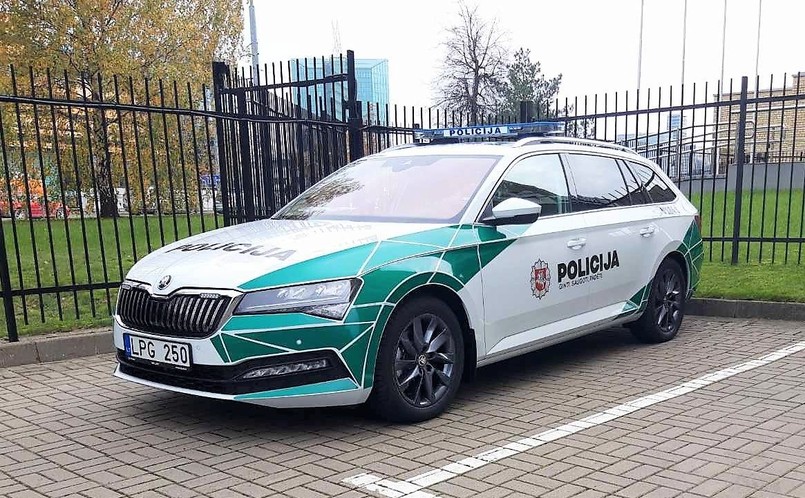 Skoda w policji