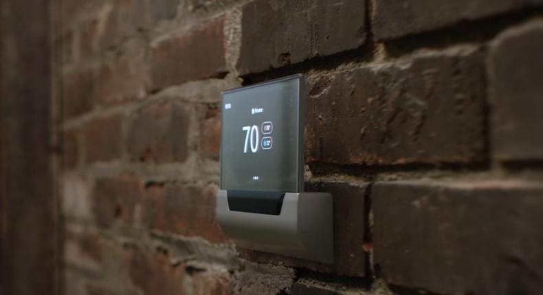 Johnson Controls' GLAS thermostat.