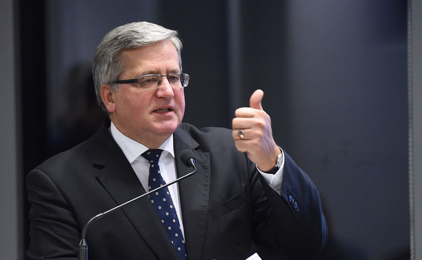 Komorowski: Niektórzy próbują czynić z tradycji narodowej głównie maczugę polityczną