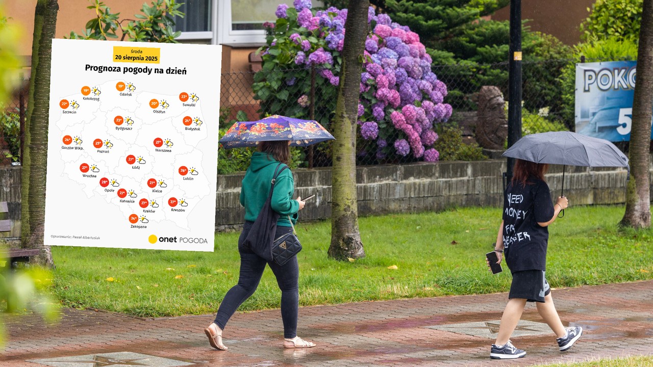 Chłodny front nad Polską. Do kilku regionów sprowadzi deszcz i silny wiatr