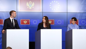 Marta Kos i Milojko Spajić
