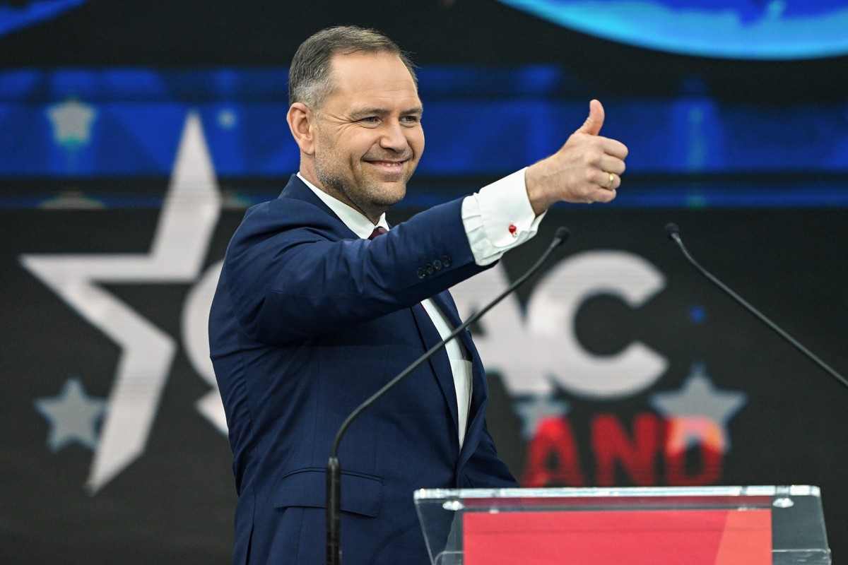 Karol Nawrocki na CPAC uderza w koalicję rządową. Krytykuje jedną ustawę