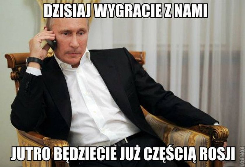 Rosja jedzie do domu, Putin na kolanach! Najlepsze memy po meczu Polska - Rosja 3:2! Galeria!