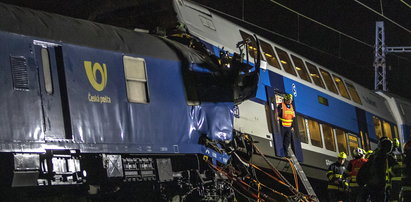 Katastrofa kolejowa w Czechach. Jedna osoba nie żyje, wielu rannych