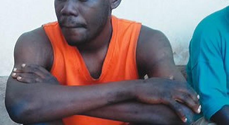 The suspect, Saheed Olanrewaju