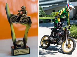 Motocykl polskich studentów najlepszy na zawodach w Barcelonie