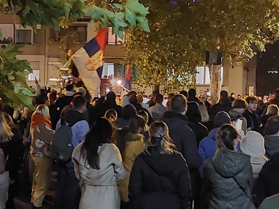Protest u  Novom Sadu