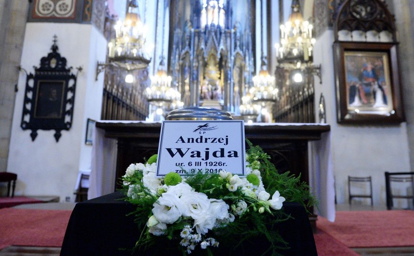 Pogrzeb Andrzeja Wajdy