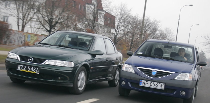 Opel Vectra B kontra Dacia Logan