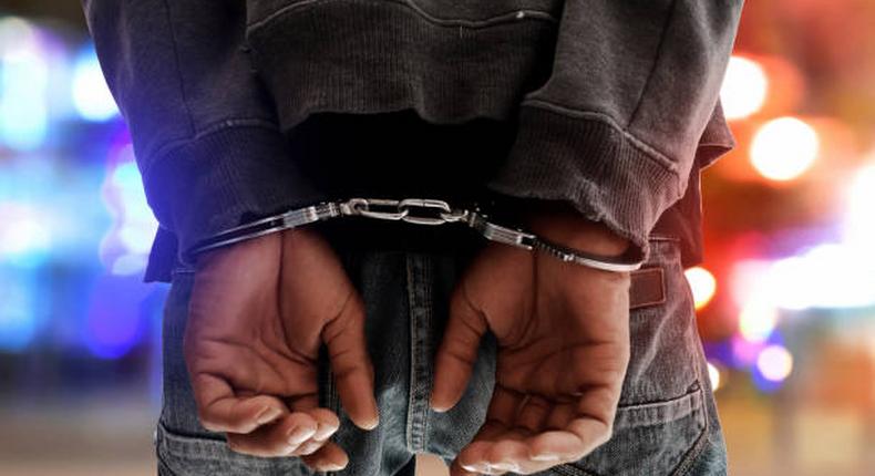 A Man in handcuffs. (iStock)