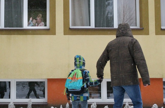 Dzieci z Donbasu idą do szkoły