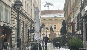 Mesto gde je pronađeno telo muškarca na Starom gradu