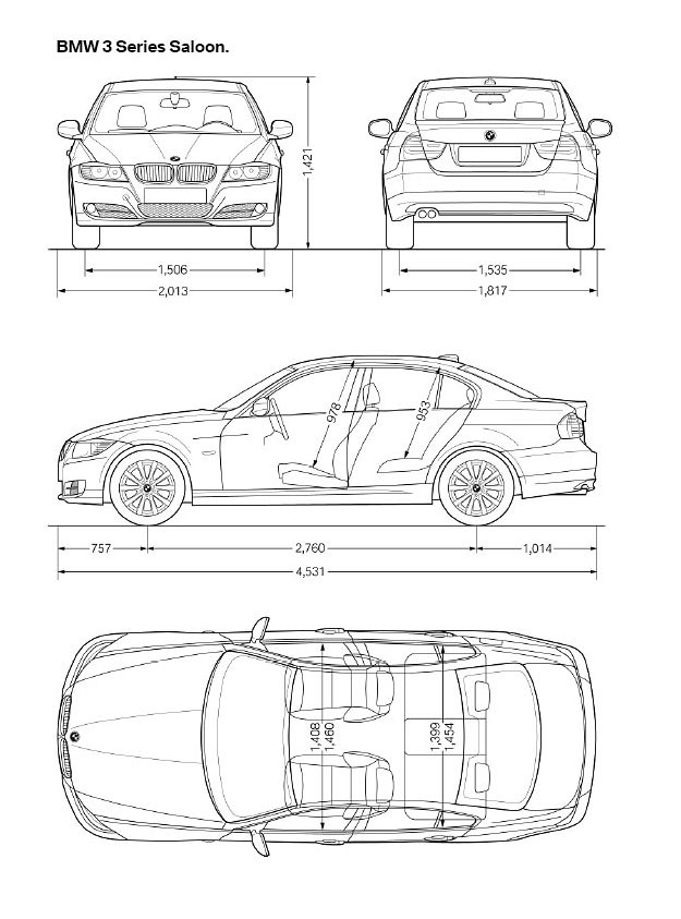 BMW 3: Odmłodzone nadwozie z nową techniką