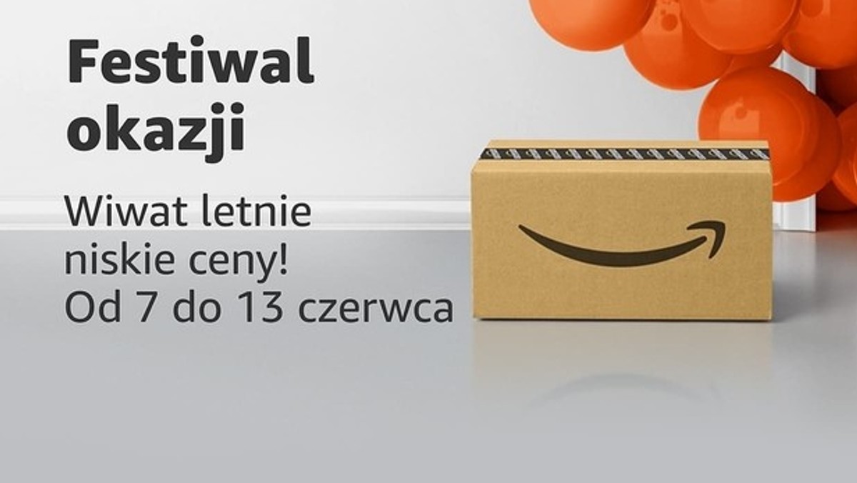 <strong>Dzisiaj rozpoczyna się letni Festiwal Okazji na Amazon.pl. Użytkownicy serwisu mogą wybierać spośród tysięcy atrakcyjnych ofert, m.in. w takich kategoriach jak zabawki, uroda, elektronika użytkowa, gry, dom i wiele więcej. Promocja obejmuje również tysiące propozycji od małych i średnich przedsiębiorstw, sprzedających za pośrednictwem serwisu Amazon, a także produkty Amazon, w tym czytniki Kindle Paperwhite i produkty Amazon Basics oferowane w kilku kategoriach. Festiwal Okazji potrwa do 13 czerwca.</strong>