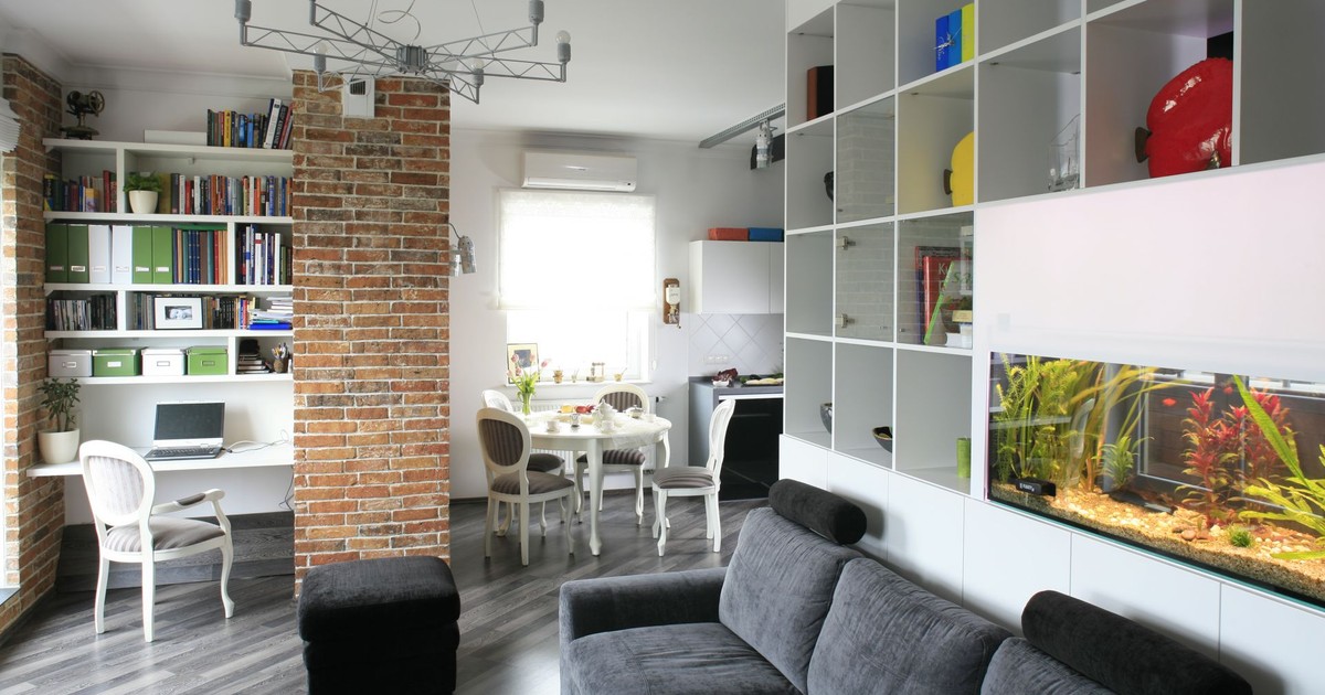 Jak Urzadzic Maly Salon Z Aneksem Kuchennym Aranzacje Dom