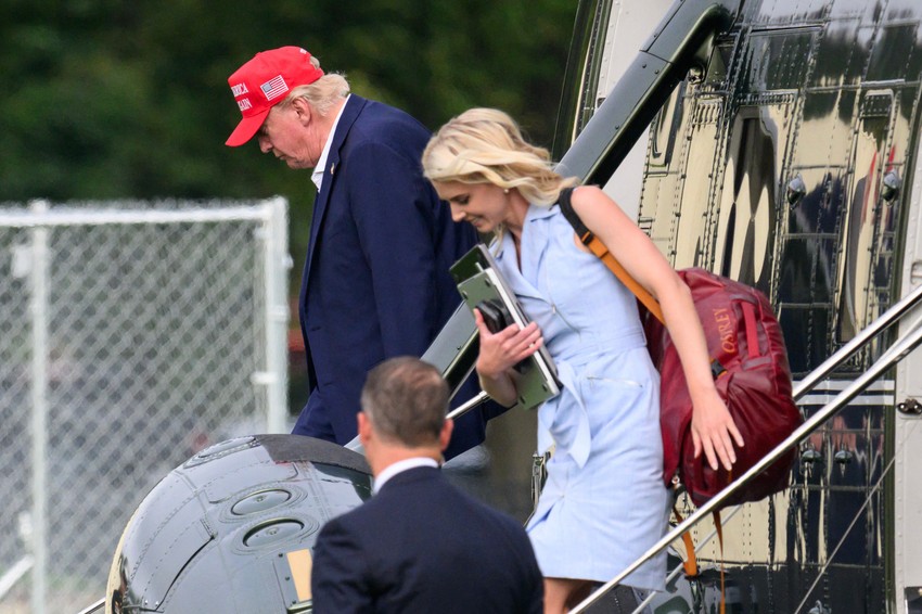 Donald Tramp i Natali Harp