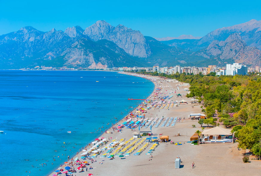Konyaalti Beach, Antalya, Turcja