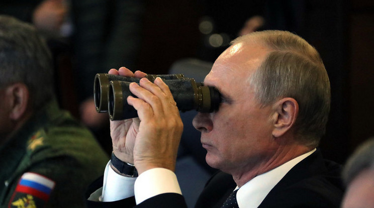 Putyin sikeres rakétatesztről beszélt/ Fotó: AFP