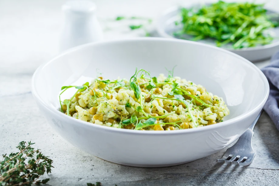 Wiosenne risotto