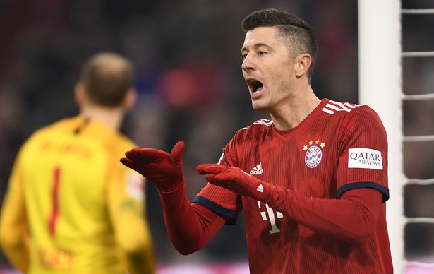 Liga niemiecka: Wymęczone zwycięstwo Bayernu, Lewandowski bez gola