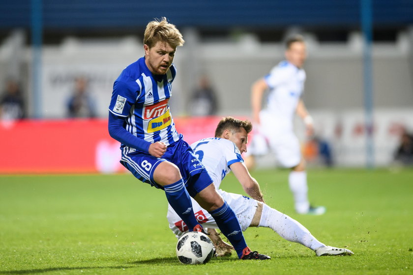 Pilka nozna. Ekstraklasa. Wisla Plock - Lech Poznan. 05.05.2018