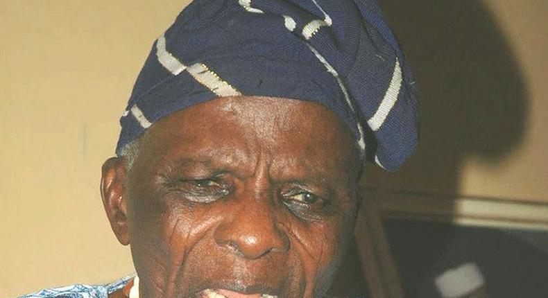 The Olubadan of Ibadan land, Oba Samuel Odulana Odugade.