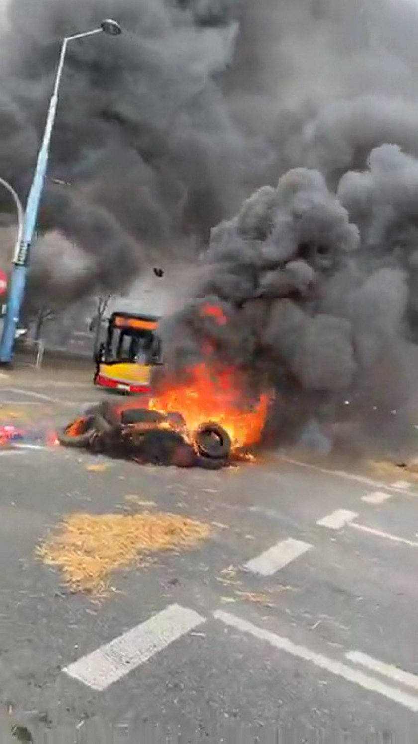 Protest rolników w Warszawie. Ogromne utrudnienia w mieście