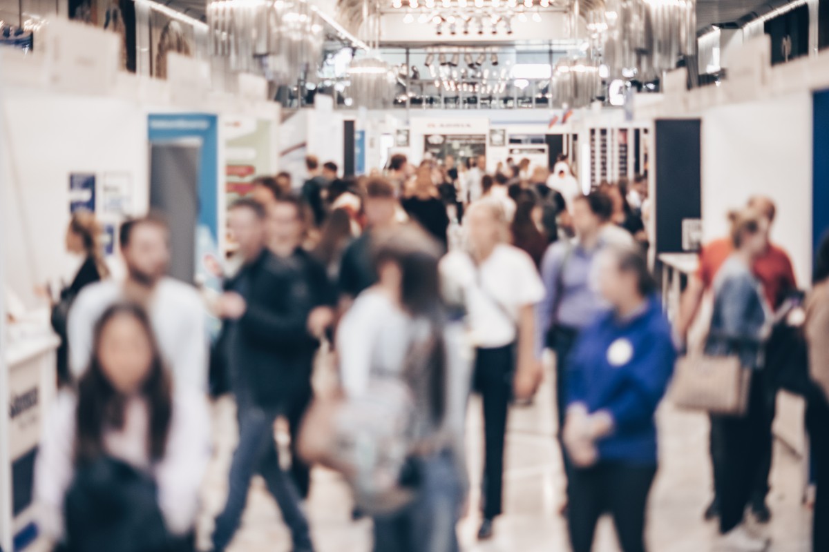 Abstract,Blurred,People,At,Exhibition,Hall,Of,Expo,Event,Trade