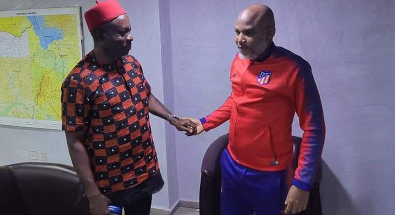 Governor Chukwuma Soludo of Anambra state visited Mazi Nnamdi Kanu, the detained leader of the Indigenous People of Biafra (IPOB). [Twitter:Punch]