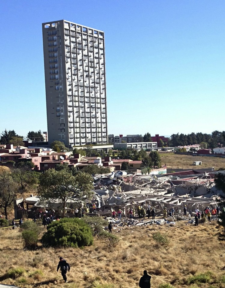 MEXICO ACCIDENT (Mexico gas explosion)