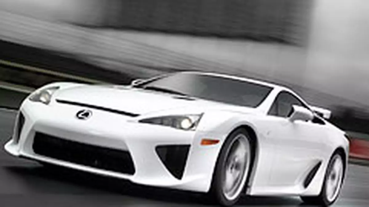 Tokio 2009: Lexus LF-A, czyli supersamochód z Japonii