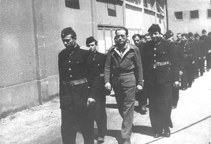 Ljubo Miloš na suđenju