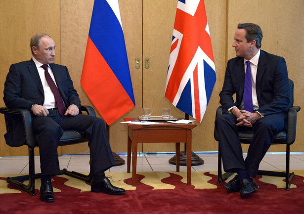 Władimir Putin i David Cameron EPA/ALEXEY NIKOLSKY / RIA NOVOSTI