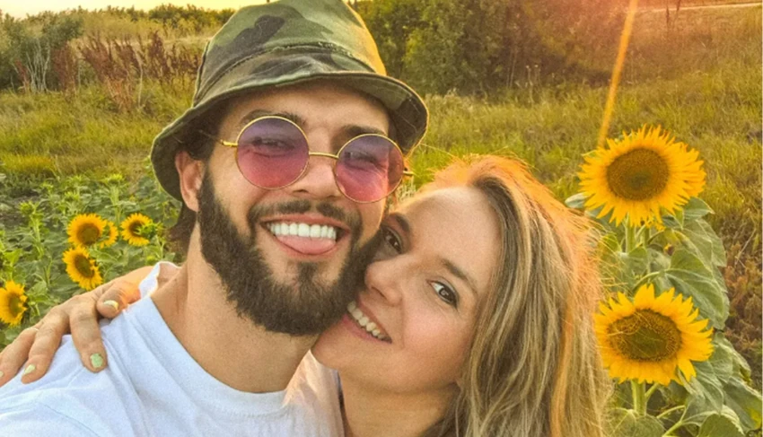 Stevan Piale sa ženom 