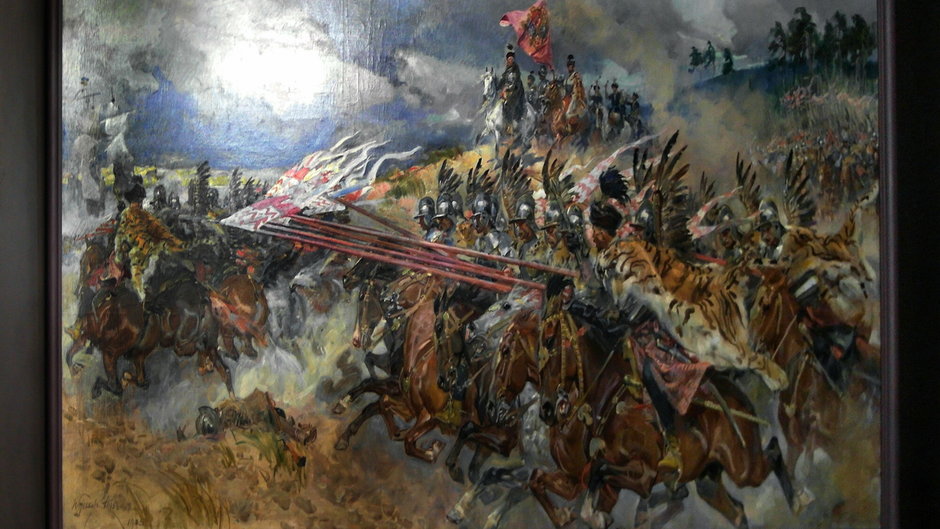 Obraz Wojciecha Kossaka "Bitwa pod Kircholmem", Muzeum Wojska Polskiego w Warszawie
