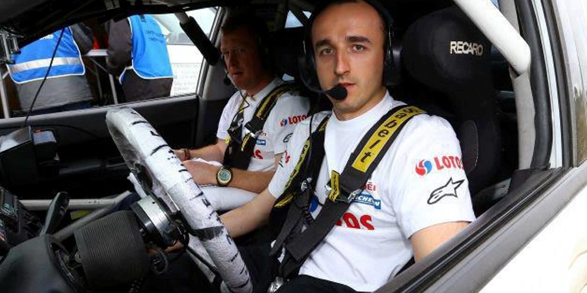 Tak Kubica uczy się rajdów