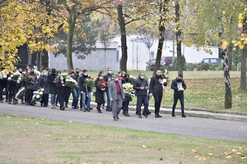 Sahrana Bojana Mirkovića