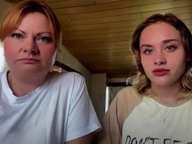 Marija Kovalčuk s majkom Anom