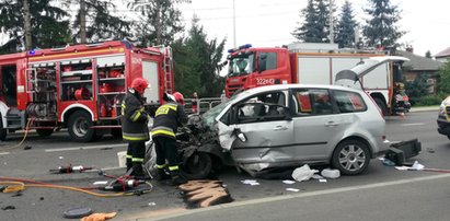 Tragiczne zderzenie w Rzeszowie. Zginął 28-letni kierowca