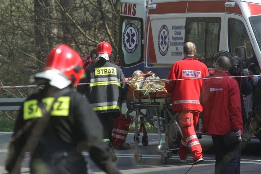 Wypadek autobusu w Zachodniopomorskiem. 25 rannych, 7 ciężko!