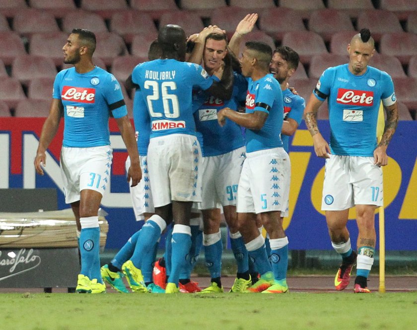 Arkadiusz Milik zdobył dwa gole w 2. kolejce Serie A. SSC Napoli 4:2 AC Milan